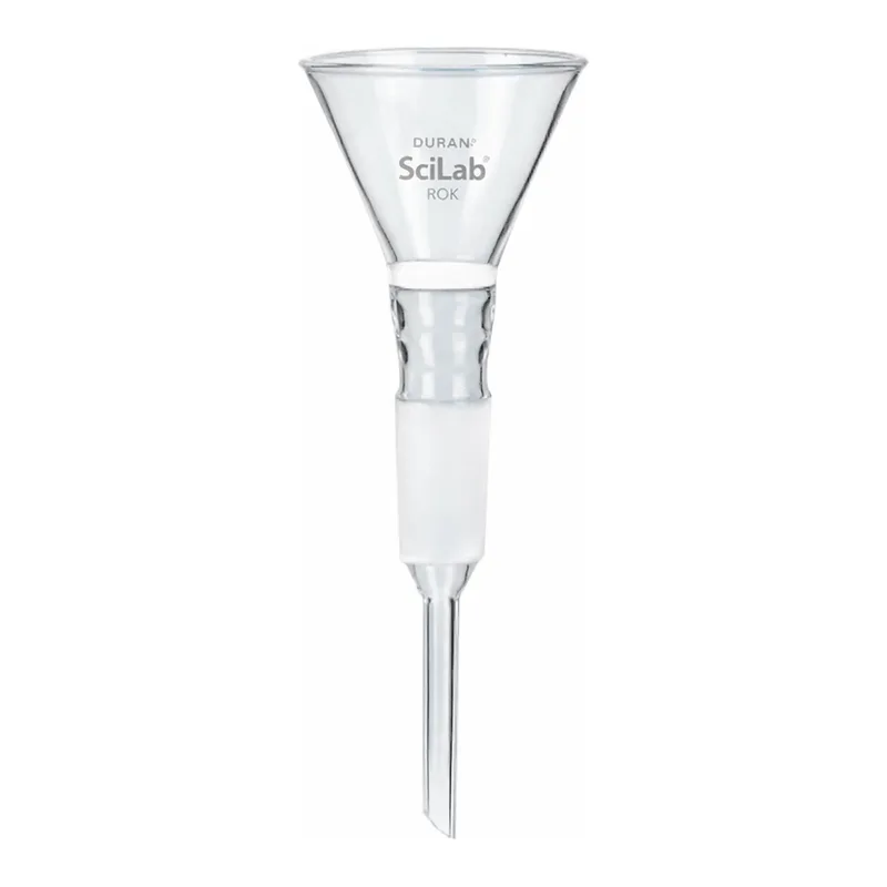 Daihan Science Joint Stem Filter Funnel, Φ70~Φ100mm, with ASTM & DIN Joint-24/40·24/29<br>Made