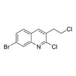 Merck 2-Chloro-3-(2-chloroethyl)-7-bromoquinoline