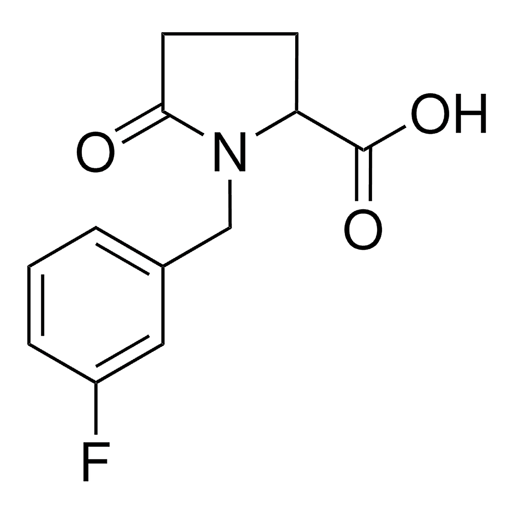 Merck 1-(3-FLUOROBENZYL)-5-OXOPROLINE-