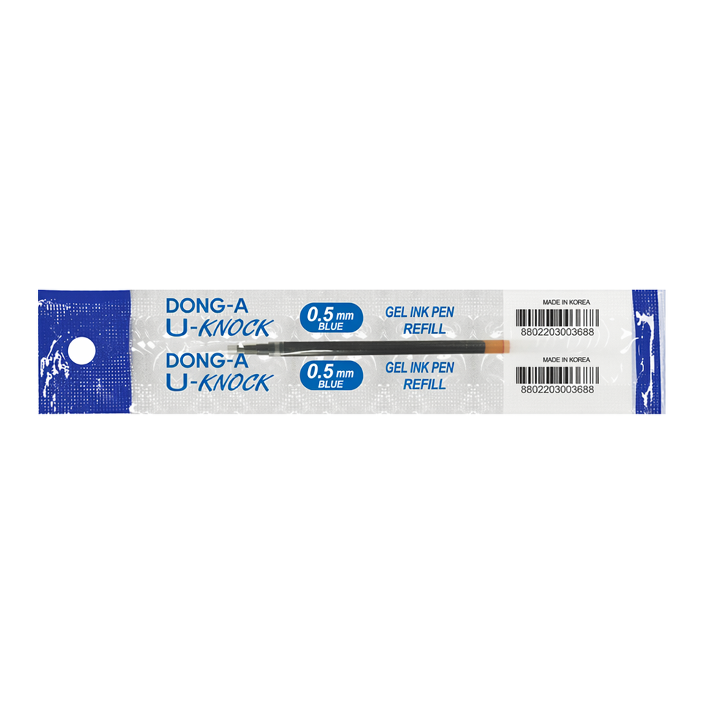 OFFICENEX 동아 유노크볼펜리필(청색/0.5mm)
