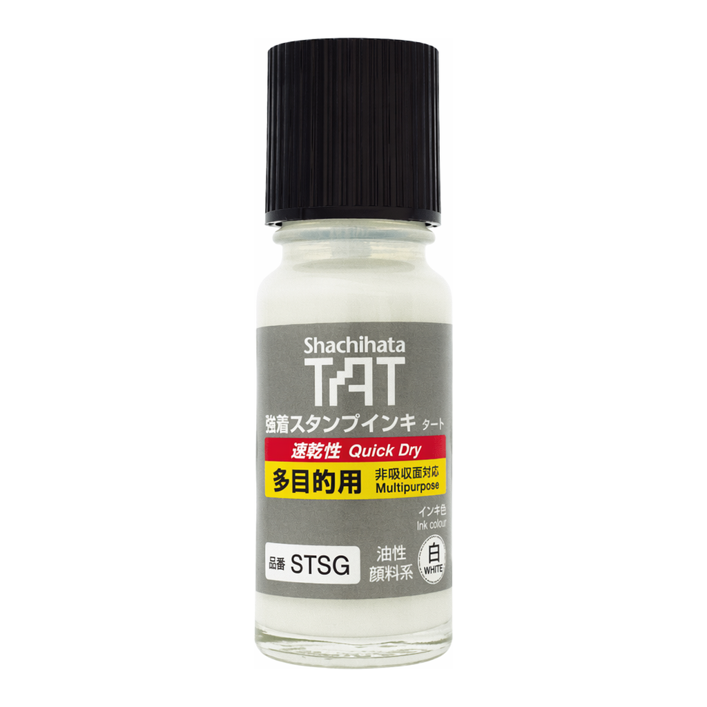 OFFICENEX 사찌하타 TAT 다목적용 불멸잉크 STSG-1(55㎖, 다목적용 전용 백색)