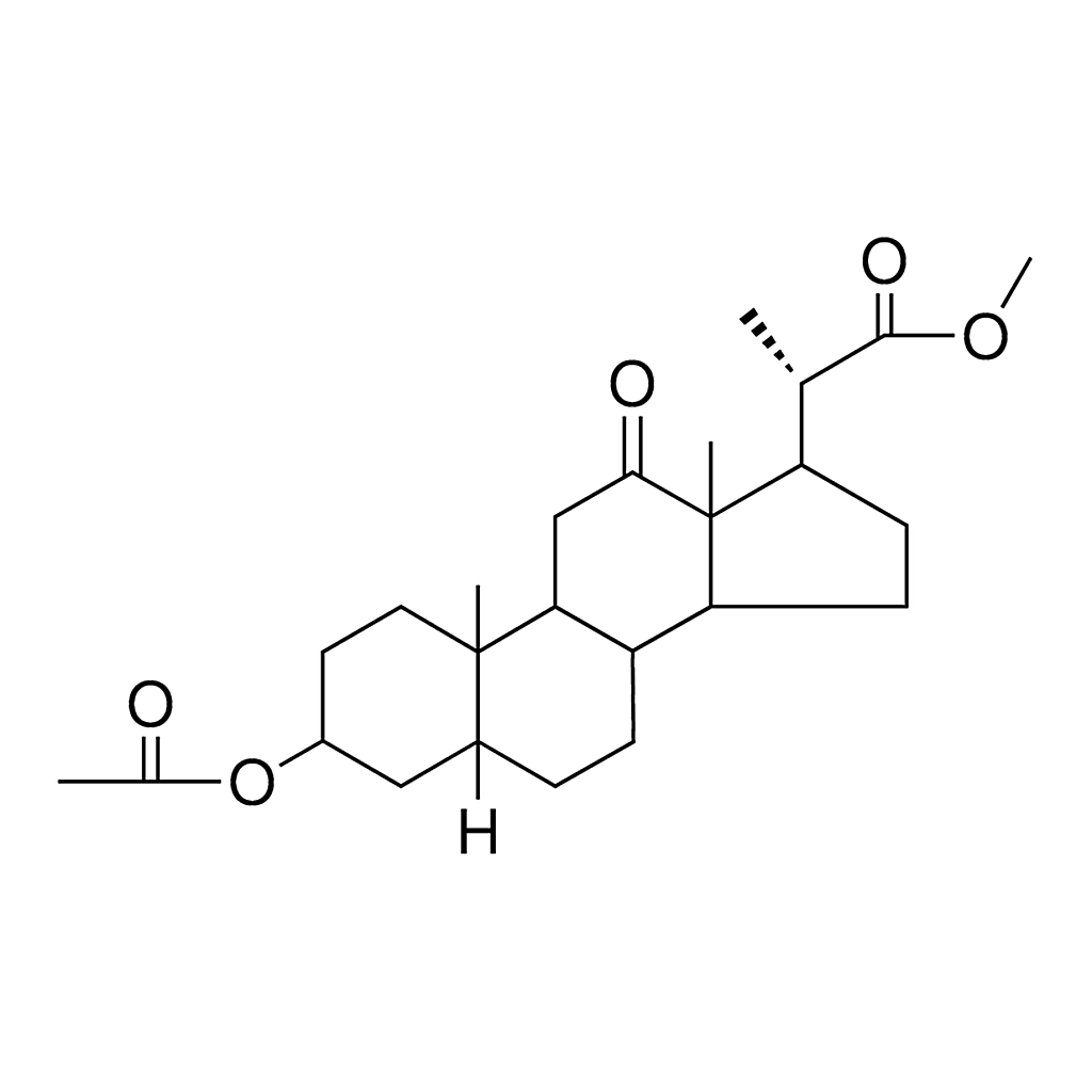 Merck METHYL 3-BETA-ACETOXY-12-OXO-2 - 1 MG&
