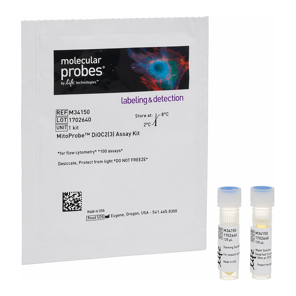 Thermo Fisher Scientific MitoProbe DiOC2(3) Assay Kit - For Flow Cytometry - 100 Assays