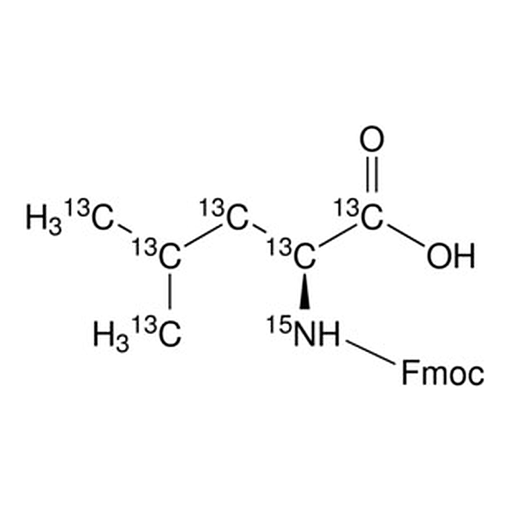 Merck FMOC-LEU-OH-13C6,15N, 98 ATOM % 13C, 98&