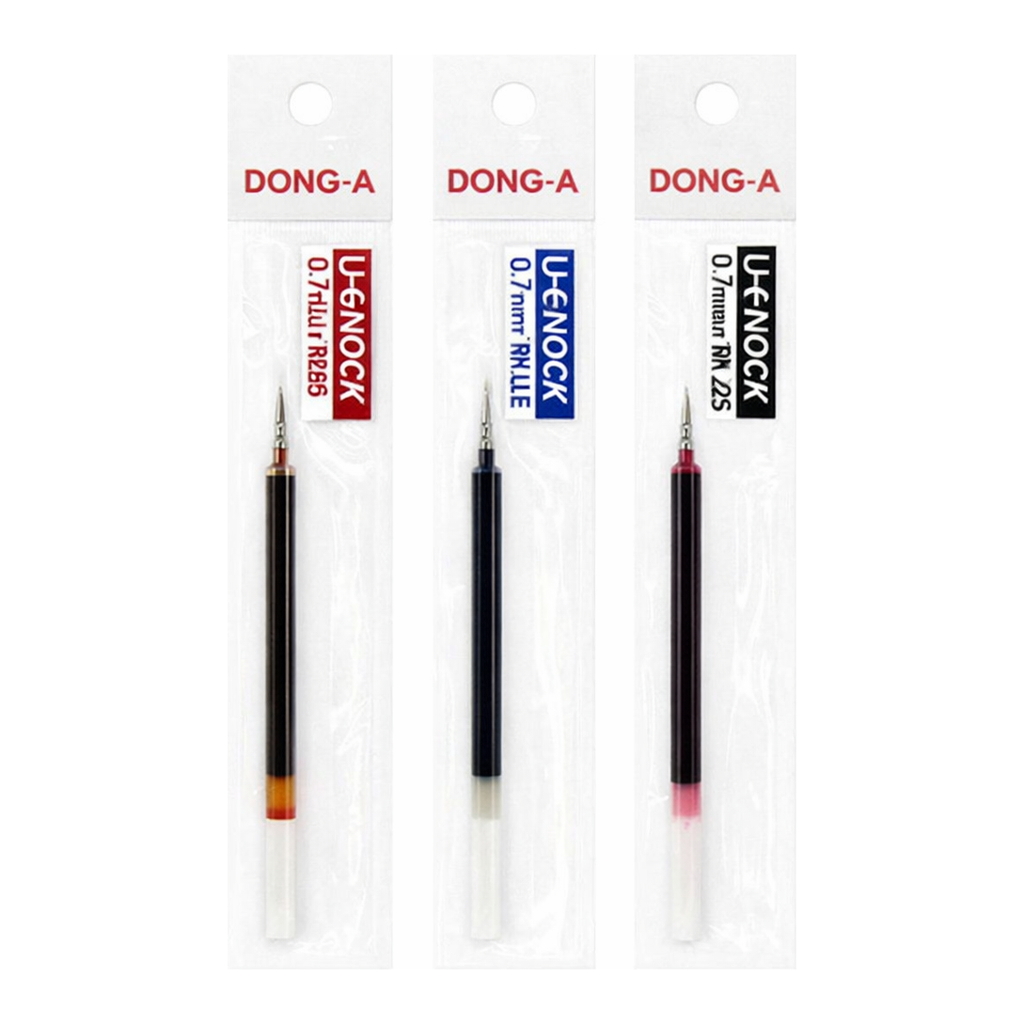 OFFICENEX 동아 유노크볼펜리필(청색/0.7mm)