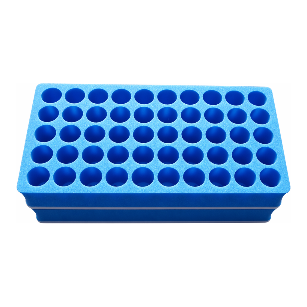 Neurex 폼랙 50홀 Foam tube rack 스폰지랙 플로팅랙 시험관랙