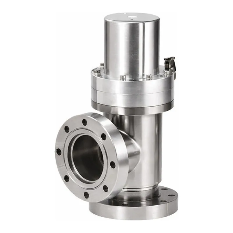 AS ONE Ultra High Vacuum Pressure Air Angle Valve, 초고진공압 공앵글밸브
