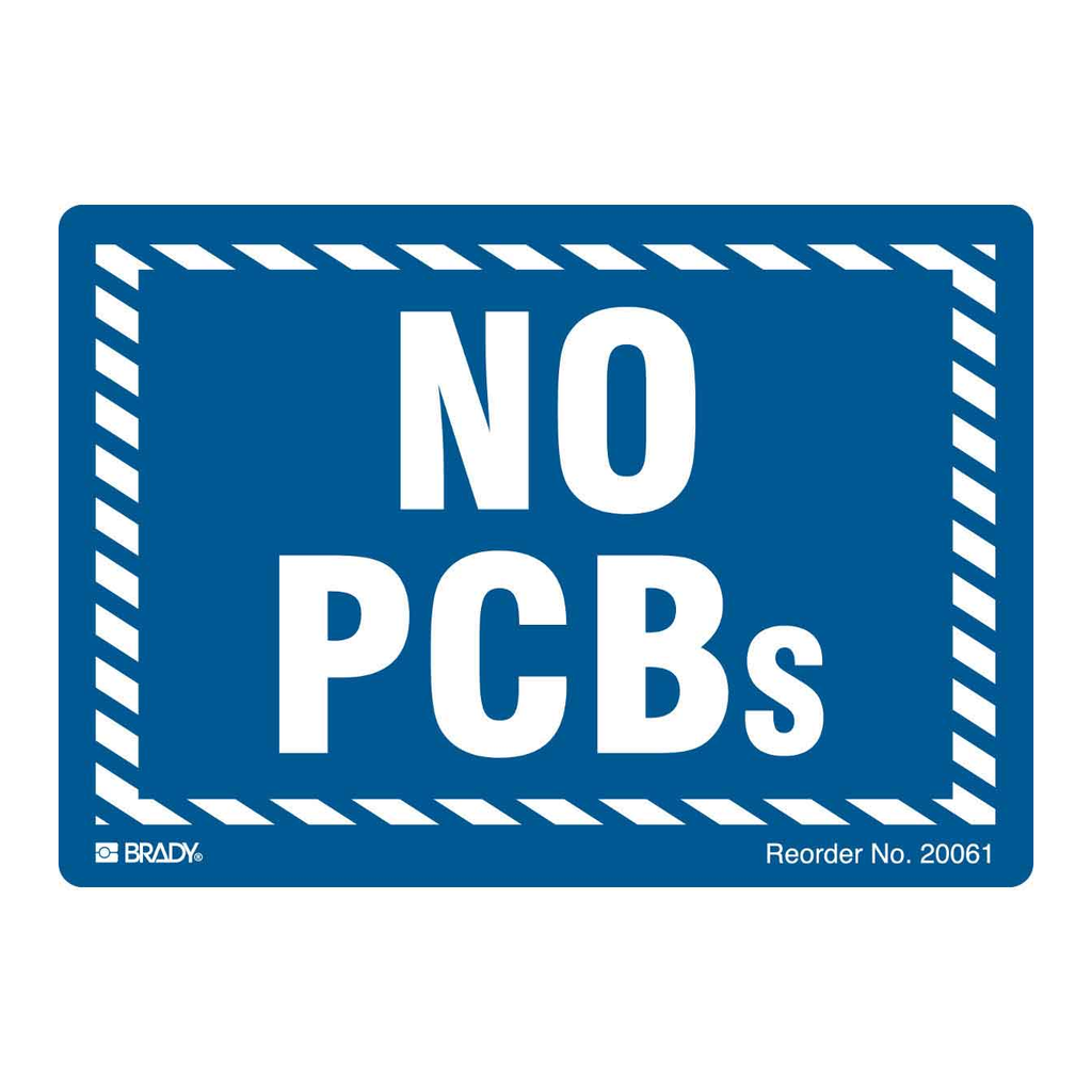 Brady No PCBs Labels