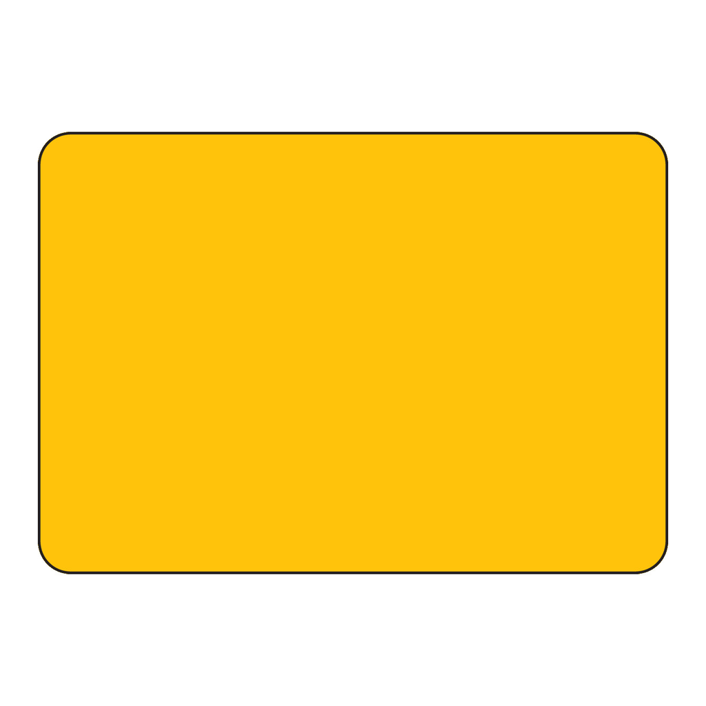 Brady Blank Sign