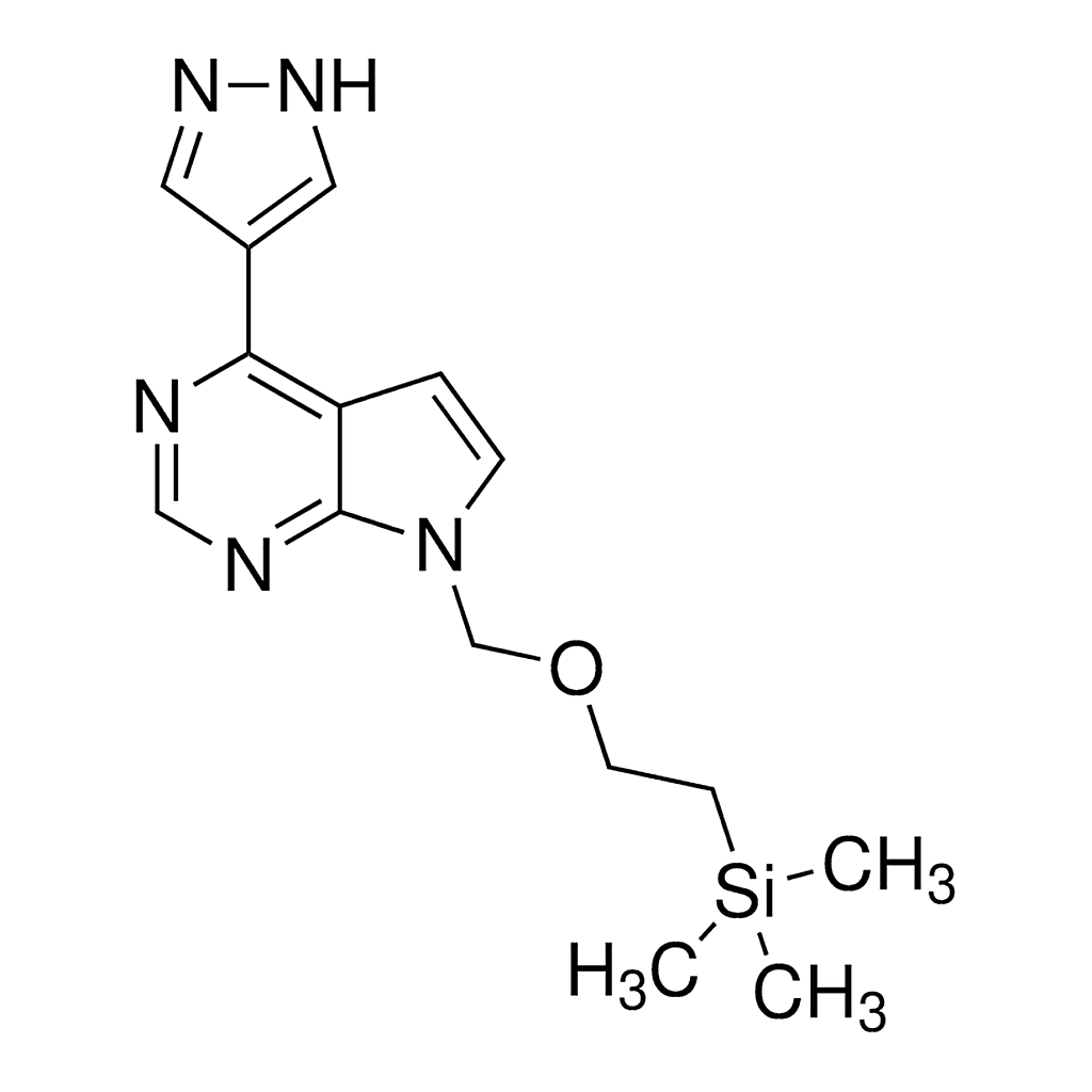 Merck 4-(1H-Pyrazol-4-yl)-7-((2-(trimethylsilyl)ethoxy)methyl)-7H-pyrrolo[2,3-d]pyrimidine