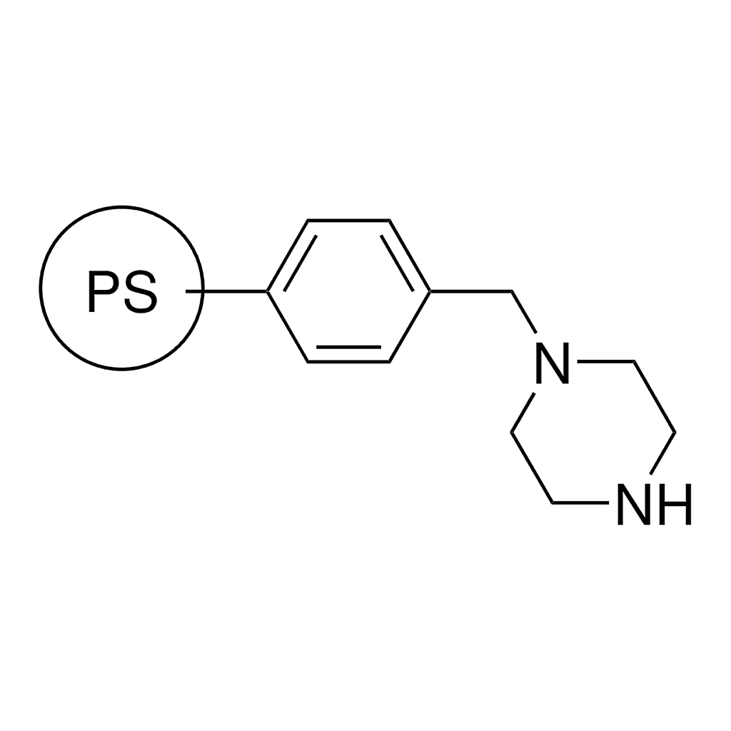 Merck Piperazine, polymer-bound