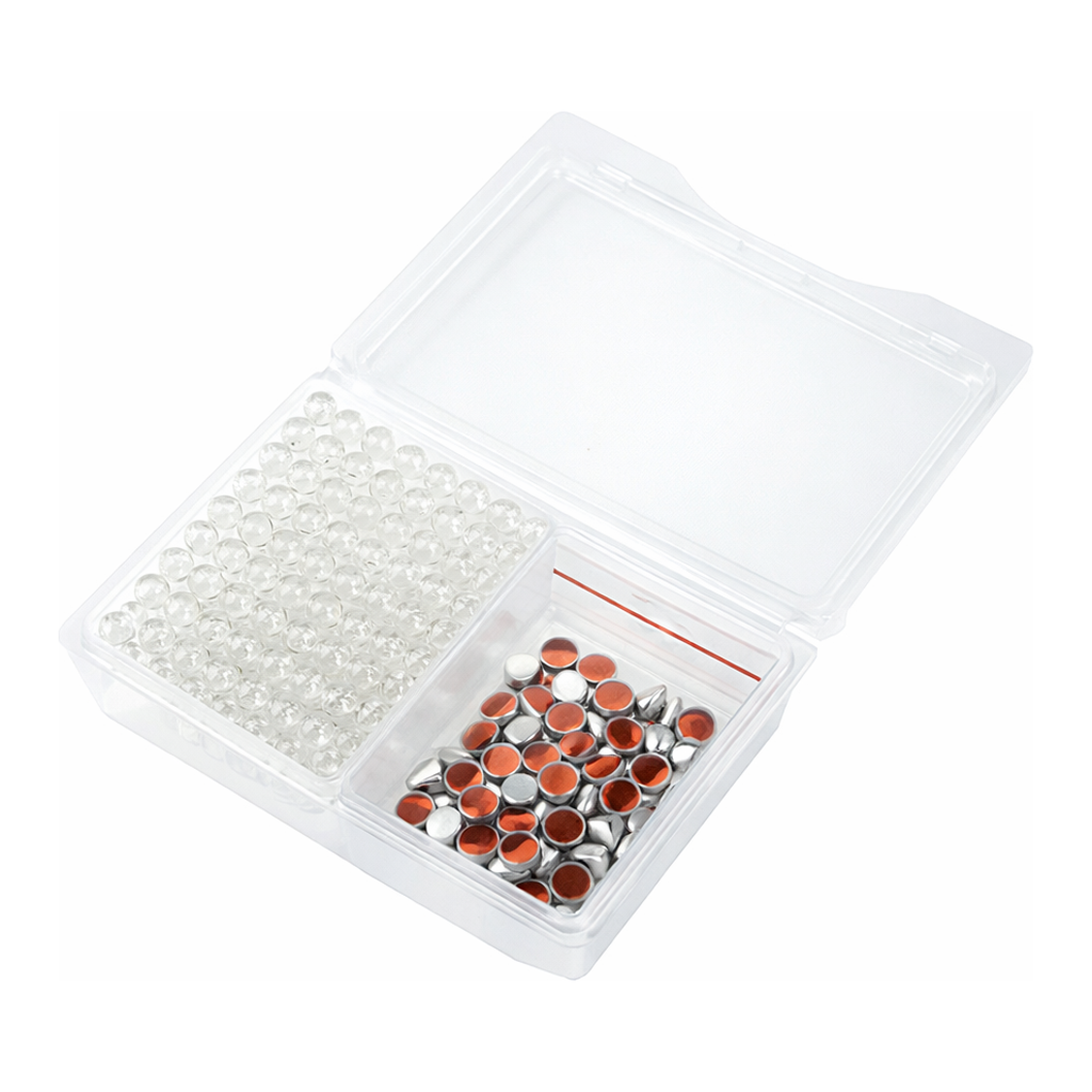 Thermo Fisher Scientific 11mm Non-Assembled Clear Crimp Top Autosampler Vial Kit