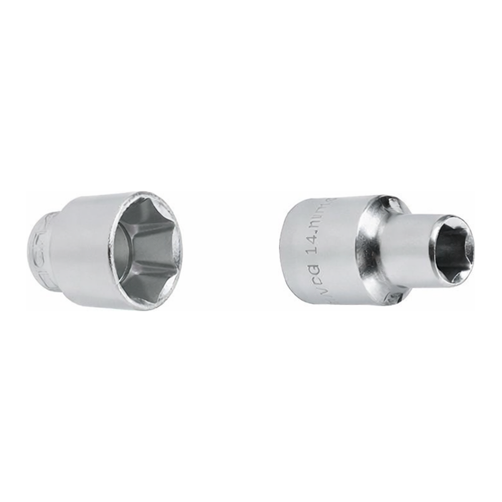 OFFICENEX [P]1/2인치 6각 핸드소켓/15mm/전장38mm/NAVI)