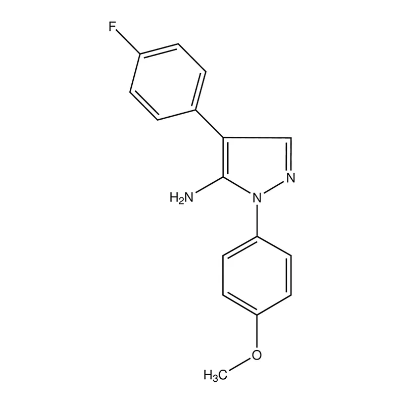 Merck 4-(4-Fluorophenyl)-1-(4-methoxyphenyl)-1H-pyrazol-5-amine