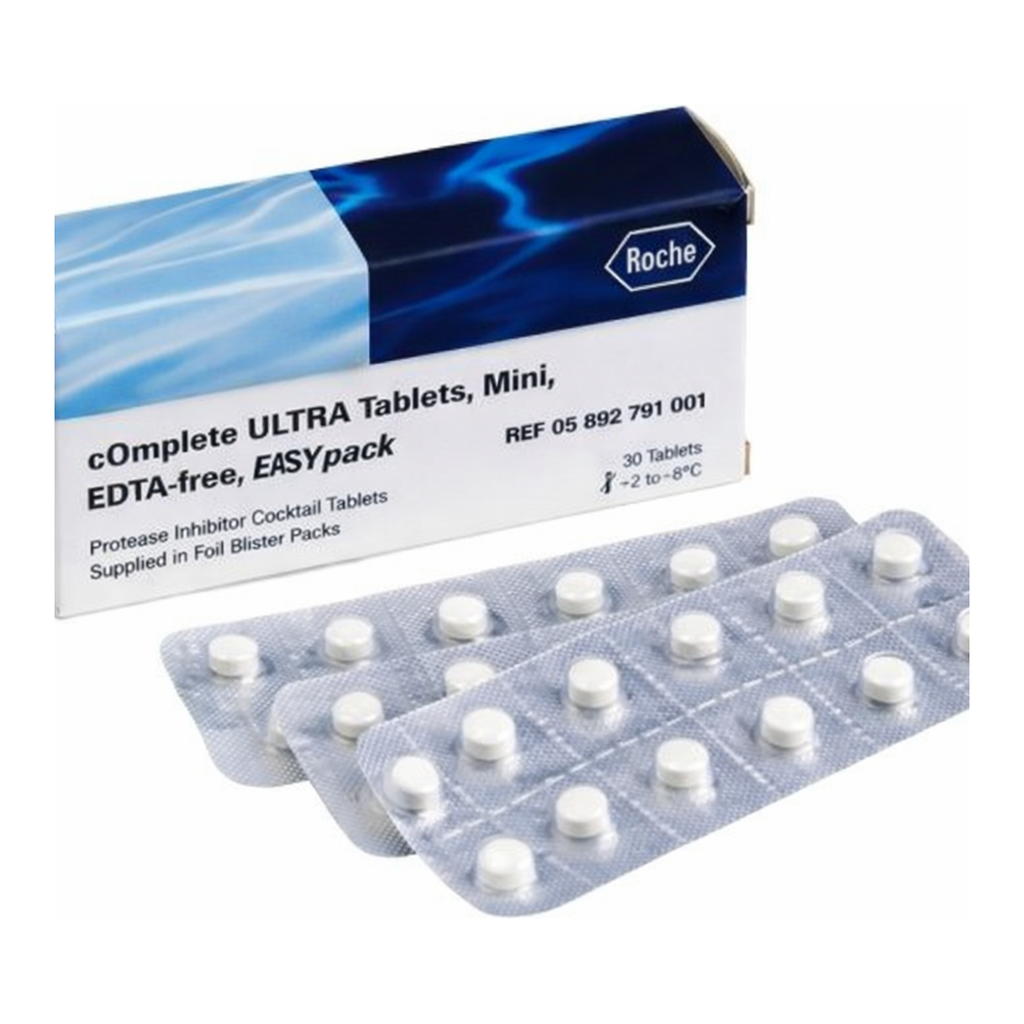 Merck cOmplete(TM) ULTRA Tablets, Mini, EDTA-free, EASYpack Protease Inhibitor Cocktail