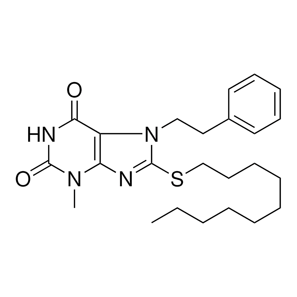 Merck 8-DECYLSULFANYL-3-METHYL-7-PHE - 25 MG &