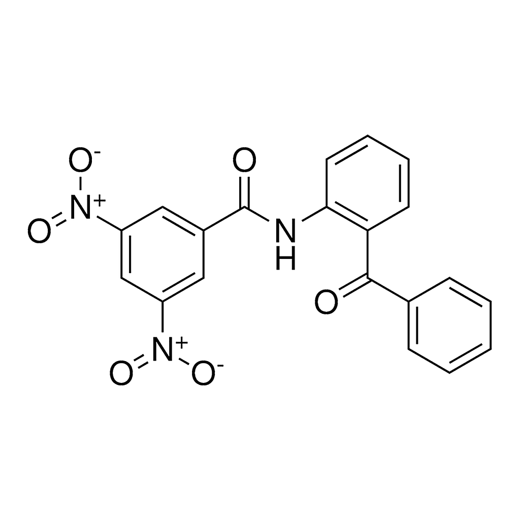 Merck N-(2-BENZOYL-PHENYL)-3,5-DINITR-