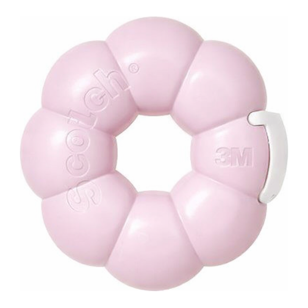OFFICENEX 3M 매직테이프 링도넛(딸기/18mm*16m)(18mmX16m 1개입)