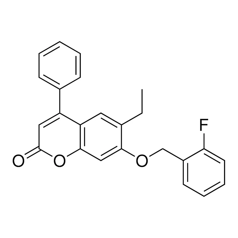 Merck 6-ETHYL-7-(2-FLUORO-BENZYLOXY)-4-