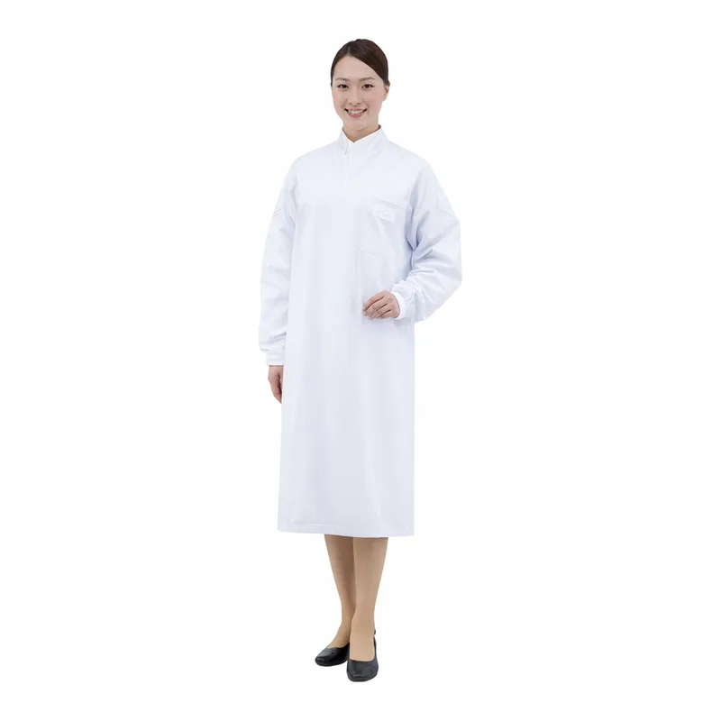 AS ONE Fluorine Coat Sleeved Apron, 불소수지코트 소매달린 앞치마