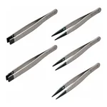 Daihan Science Fibertip Tweezer, Non-Magnetic Steel, 130/190℃ Stable, 카본 하이버 팁 트위저