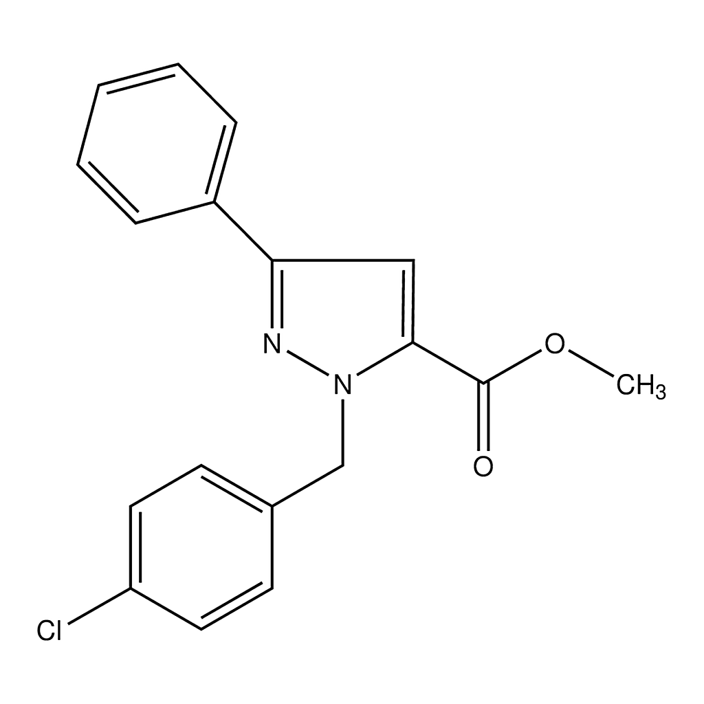 Merck Methyl 1-(4-chlorobenzyl)-3-phenyl-1H-pyrazole-5-carboxylate