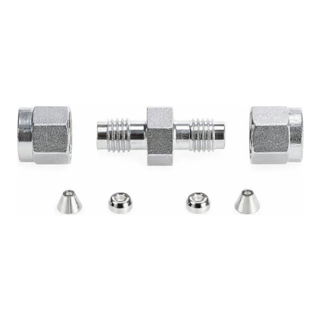 Restek Swagelok Fitting, Stainless Steel, 1/16in Union, ea