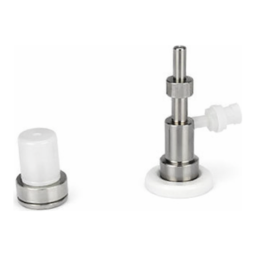 Restek Tedlar Bag, w/ Push/Pull Valve & SS Septum Fitting 1 Liter capacity, 7in x 7in, 10-pk