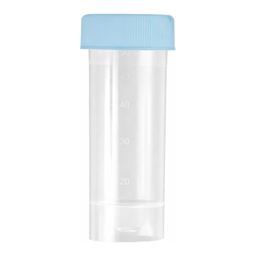 Thermo Fisher Scientific Cole-Parmer PPCO Conical Flat Centrifuge Tubes, 50mL