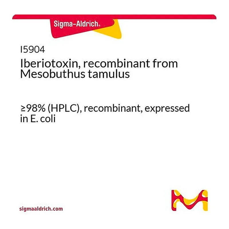 Merck Iberiotoxin, recombinant from Mesobuthus tamulus