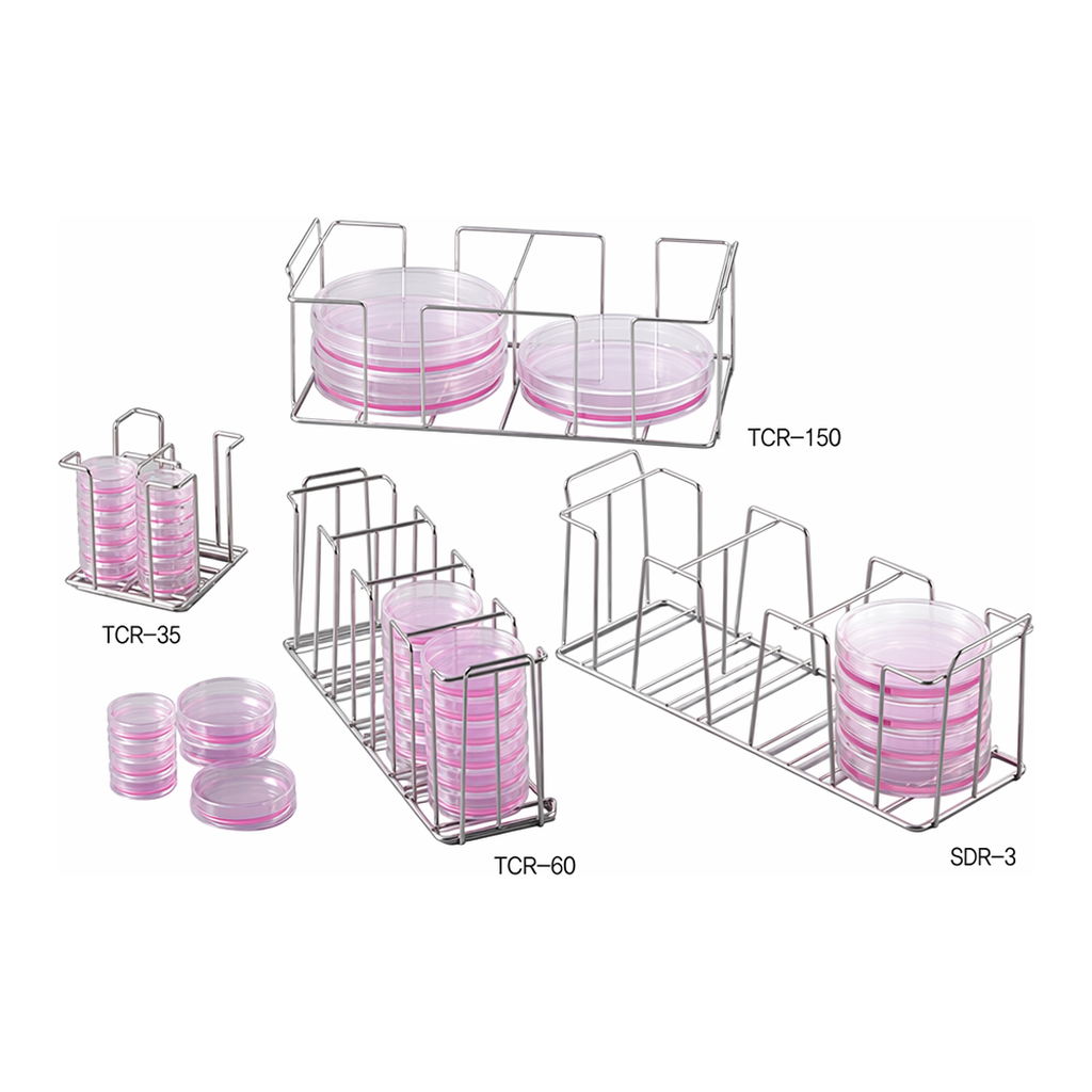 AS ONE Petri Dish Rack SUS (UT-Lab.), 페트리디쉬 랙(스테인리스제)