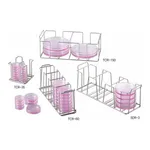 AS ONE Petri Dish Rack SUS (UT-Lab.), 페트리디쉬 랙(스테인리스제)