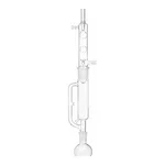 Merck Allihn condenser for Pyrex(R) brand extraction apparatus