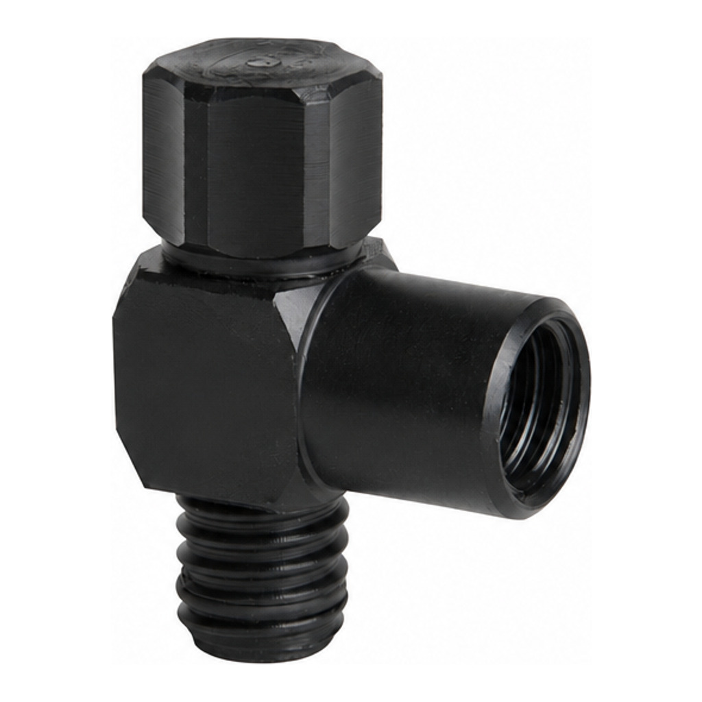 Offset adapter 90°, for exhaust filter