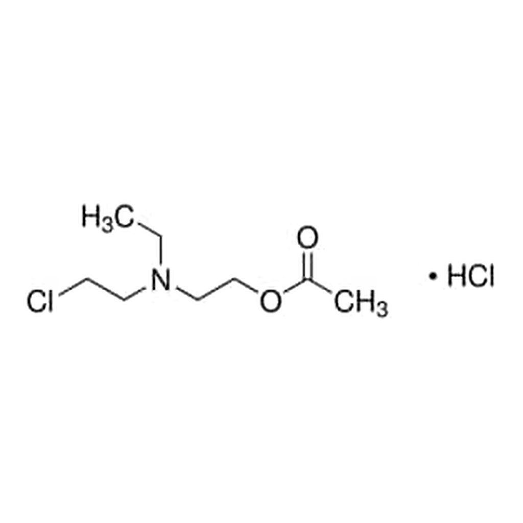 Merck ACETYLETHYLCHOLINE MUSTARD HCL
