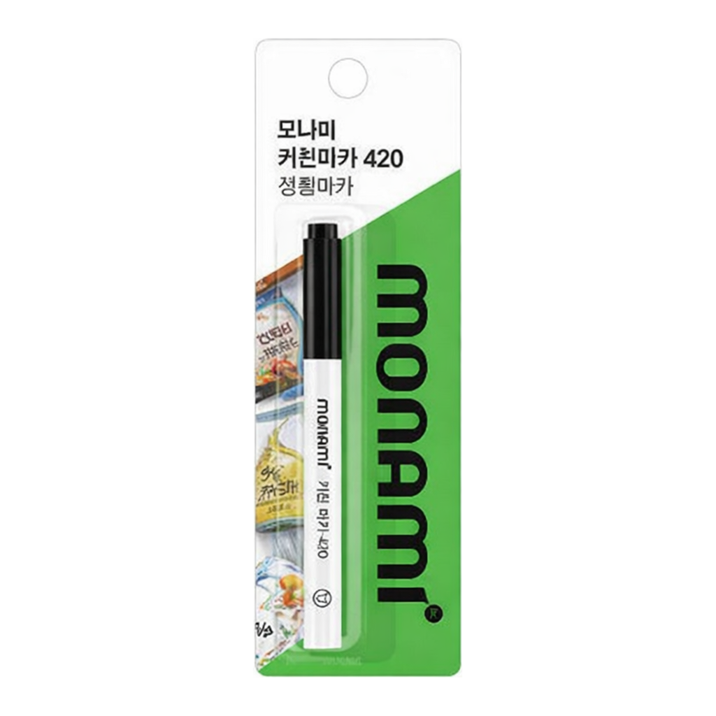 OFFICENEX 모나미 키친마카(1.0mm/흑색)