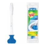 Daihan Science 3M Scotch Toilet Scrubber, One-touch Exchangeable Head, Easy-to-use<br>With Re
