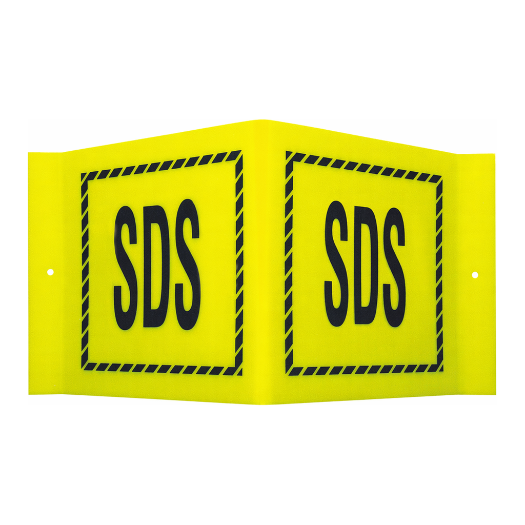 Brady V MSDS Sign