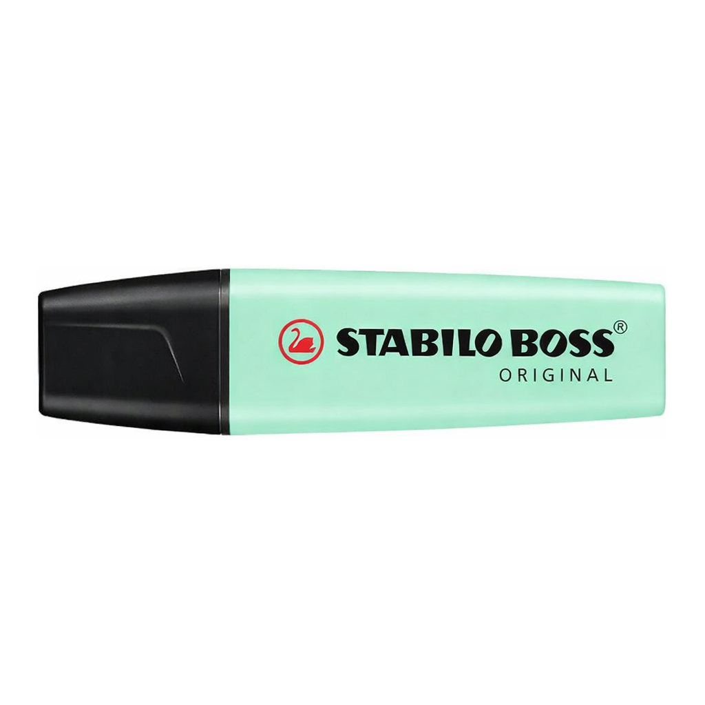 OFFICENEX 스타빌로 보스파스텔형광펜(2mm+5mm 민트)