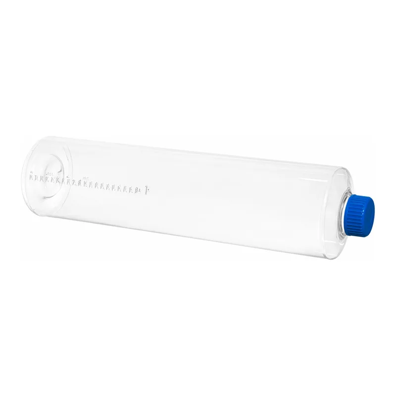 Greiner Bio One CELL CULTURE ROLLER BOTTLE, 1XL, PS, LONG FORM,SMOOTH SURFACE, 122/500 MM, 1700 CM² GROWTH AREA, 4970 ML, STANDARD SCREW CAP, CLEAR, TC, STERILE, CELLMASTER, 12 PCS./BOX