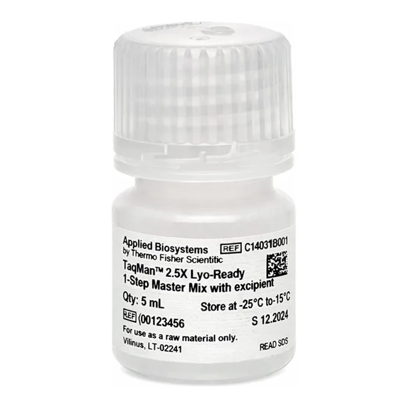 Thermo Fisher Scientific TaqMan 2.5X Lyo-Ready 1-step qPCR Master Mix, with excipient, 5 mL