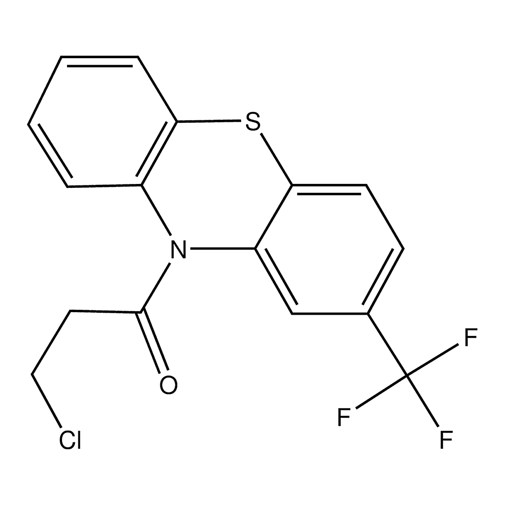 Merck 3-Chloro-1-(2-(trifluoromethyl)-10H-phenothiazin-10-yl)propan-1-one