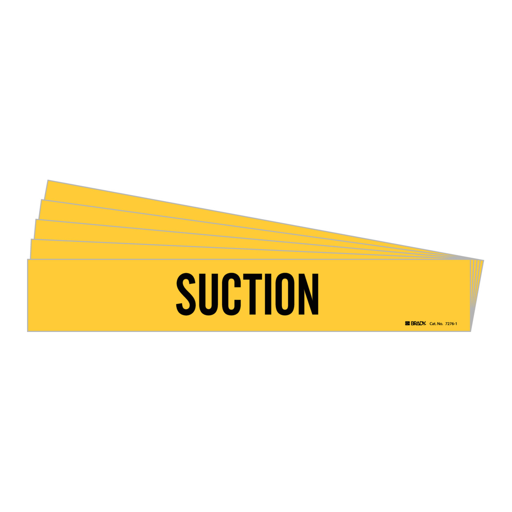 Brady SUCTION Pipe Marker