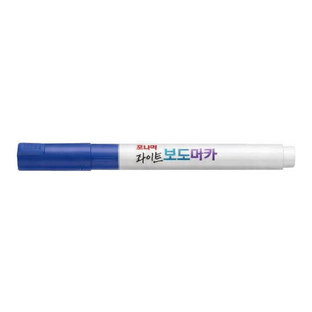 OFFICENEX 모나미 화이트 보드마카 FINE(1.0mm 청색)