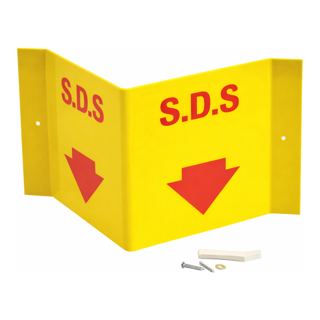 Brady V MSDS Sign
