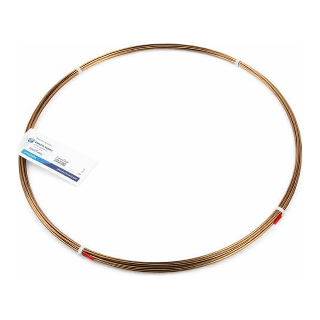 Restek Tubing, Sulfinert, 304SS Welded/Drawn Tubing .020in ID x 1/16in OD Sulfinert, 15ft Roll