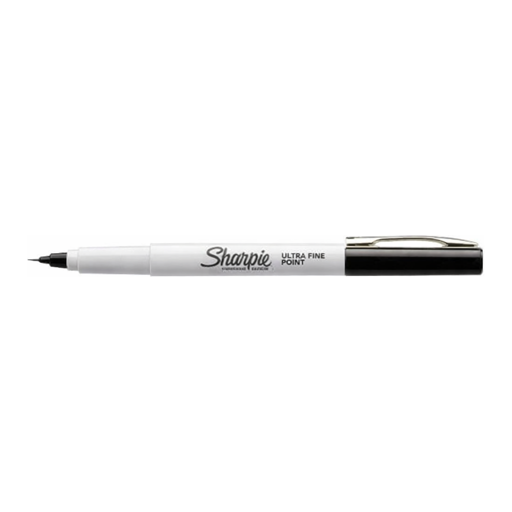 OFFICENEX 샤피 유성펜 UF(Ultra Fine/0.3~0.4mm 블랙)