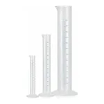 Merck Azlon Hexagonal Base Polypropylene Cylinders with Molded Graduations