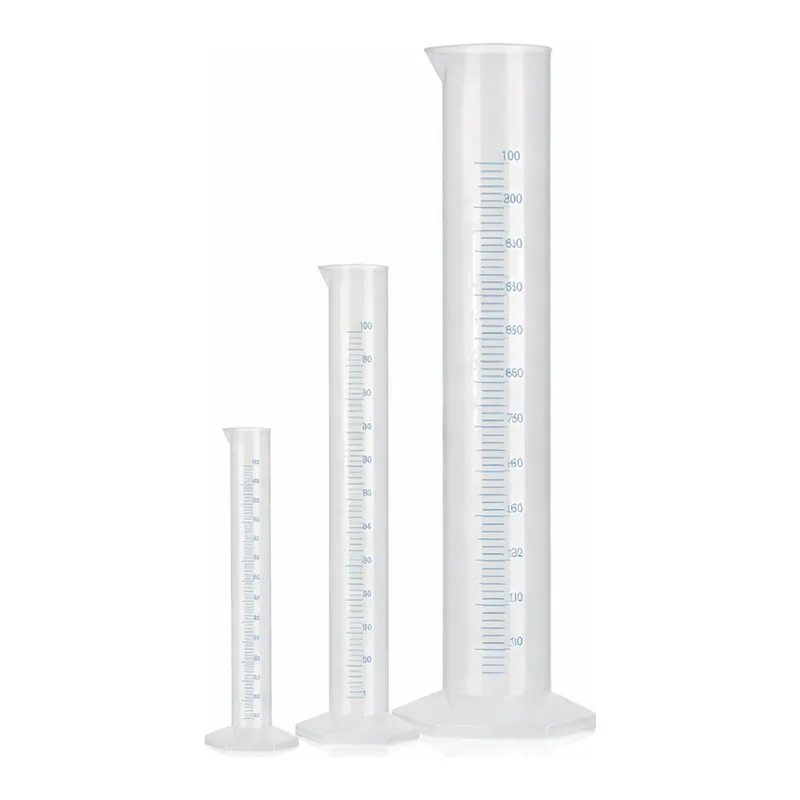 Merck Azlon Hexagonal Base Polypropylene Cylinders with Molded Graduations