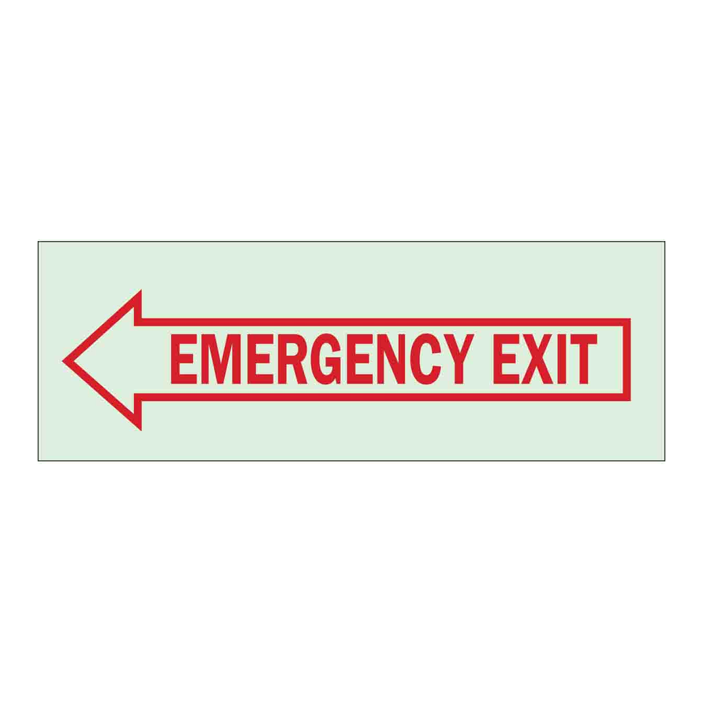 Brady BradyGlo Emergency Exit Sign